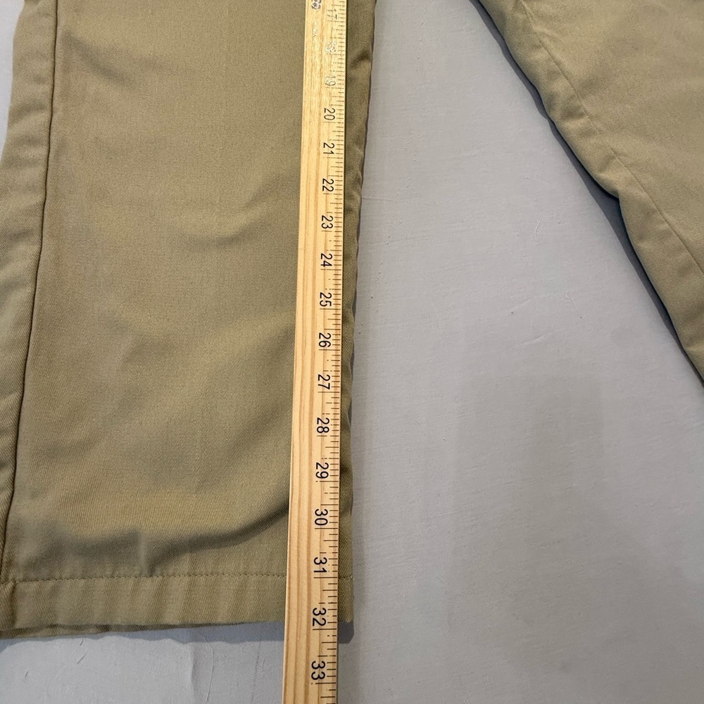 Dickies Flanel Lined Warm Khaki Work Pants Skater Vibes - Picture 6 of 7